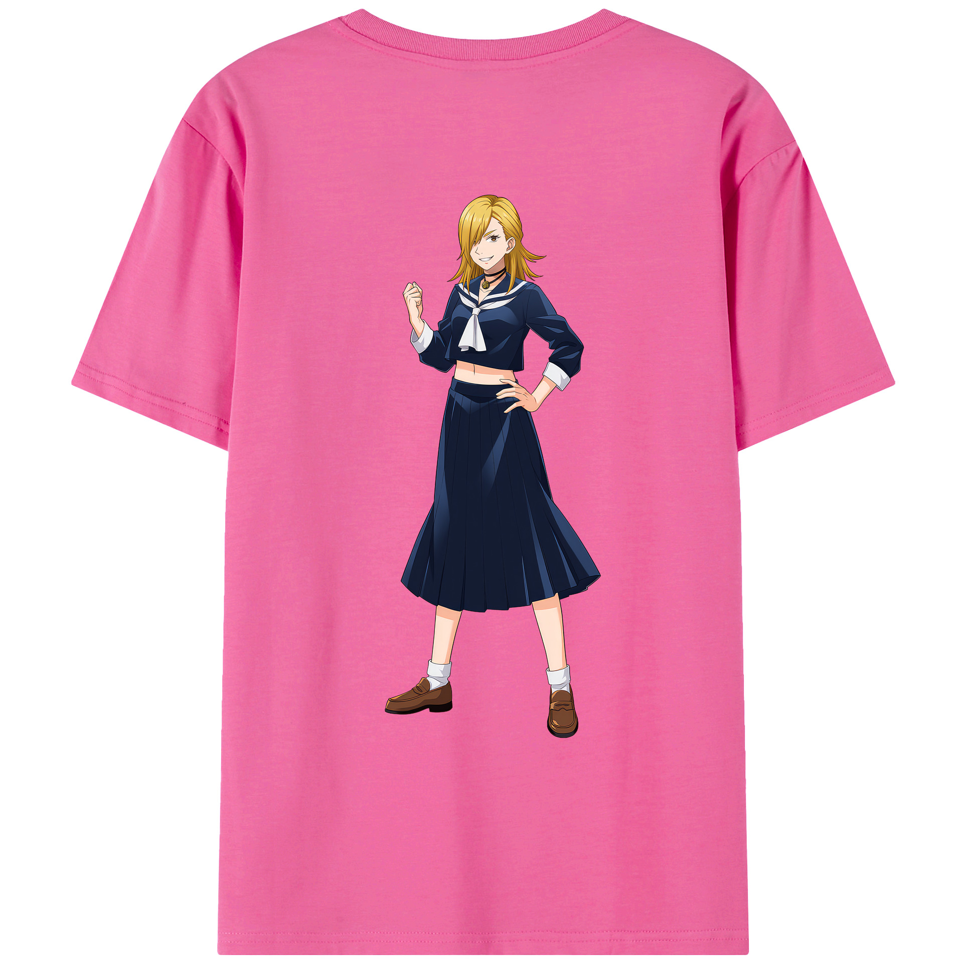 （画像用） 呪術廻戦 Jujutsu Kaisen レディース半袖Tシャツ(バックプリント)
